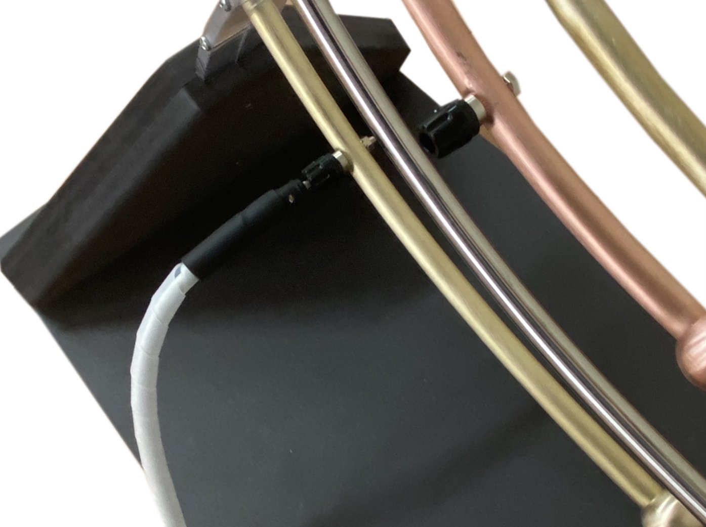 2 Lakhovsky antennes op zwarte voet - Afbeelding 4