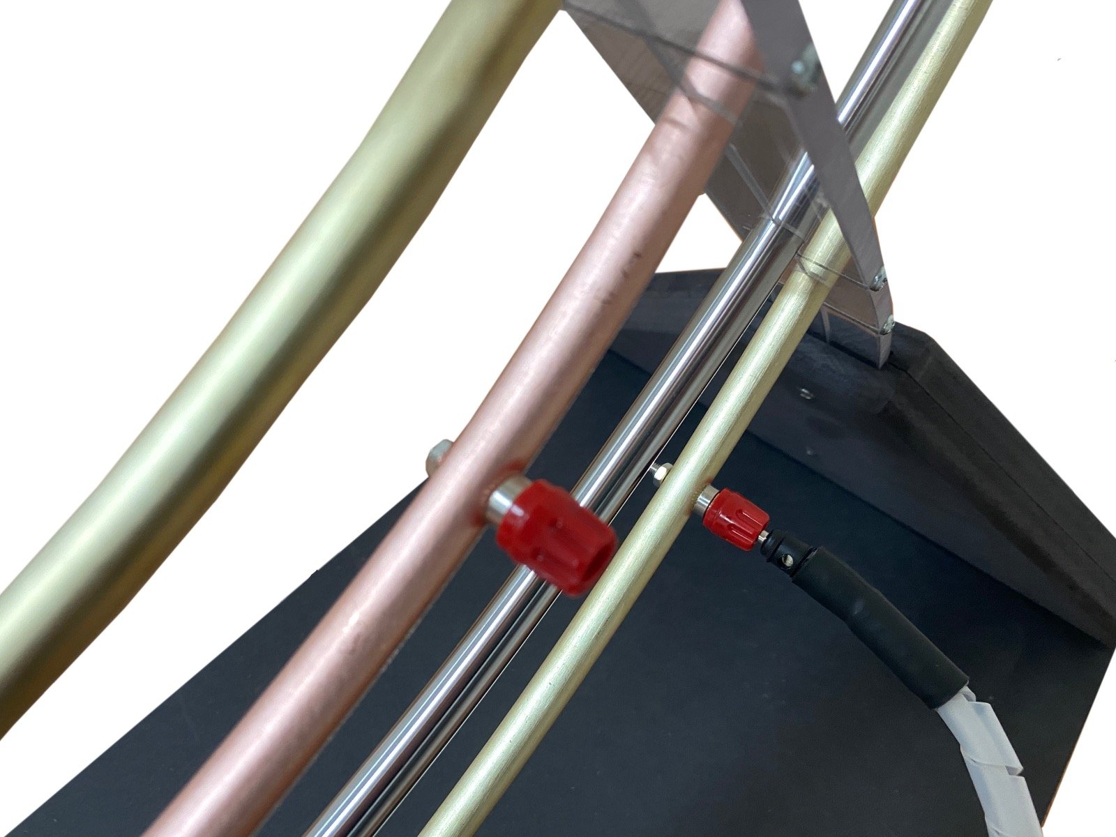 2 Lakhovsky antennes op zwarte voet - Afbeelding 5