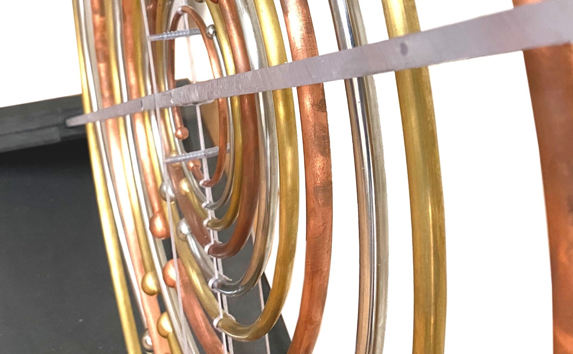 2 Lakhovsky antennes op zwarte voet - Afbeelding 3